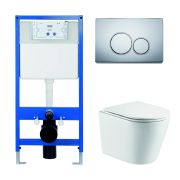 Система инсталляции ZILI DO K009D + кнопка 097E хром глянец+Ун.подв. ZILI DO ZS-053E-UQ3 ПЕГАС