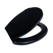 Сиденье для унитаза ROSA ПРЕМЬЕР ЧЕРНЫЙ