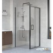 Душевое ограждение ZILI DO L03232 BLACK 900*900*1900мм