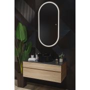 Зеркало Silver Mirrors ВИОЛА-ТХ  600*1200мм сенсорный выключатель, теплый/холодный свет, гориз/вертик.