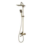 Душевая система FABIA матовое золото 9878