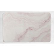 Коврик д/ванной  ДОЛЯНА «Мрамор» 490*790 мм влаговпитывающий резиновый розовый 10554759