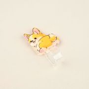 Крючок д/полотенец СИМА-ЛЕНД «Корги» самоклейка жёлтый 10620459