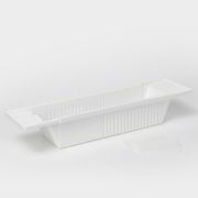 Полка BEROSSI TOYS прямоугольная с бортиком пластик белая 130*160*480мм 1144721