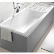 Сиденье д/ванны IDEA 690*300*60мм пластик белый 4421599