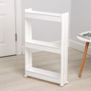 Полка IDEA прямая 3-ёх ярусная белая пластик 500*140*750мм 4916219