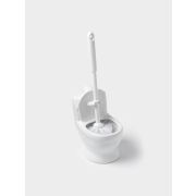 Ерш д/унитаза «Классик» напольный керамика пластик белый 761478