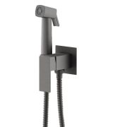 Смеситель BELZ с гигиеническим душем оружейная сталь B55805-3