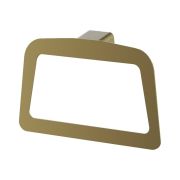 Полотенцедержатель BELZ  кольцо брашированное золото B90804