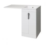 Тумба под раковину над стиральной машиной RUNO ЛИРА 45см