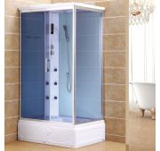 Душевая кабина ZILI DO ZS-9680-L САТУРН 1100*800*2200 мм БЕЛАЯ