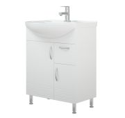 Тумба с раковиной COROZO ОЛИМП 650*850*440мм